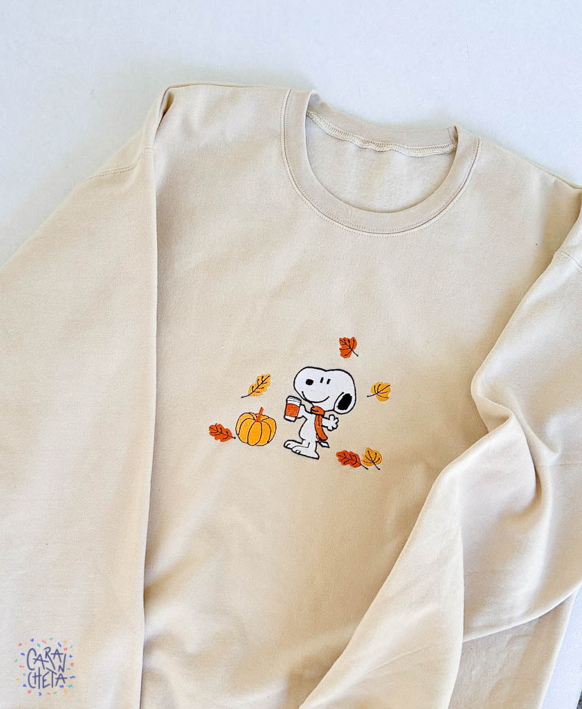 Snoopy otoño