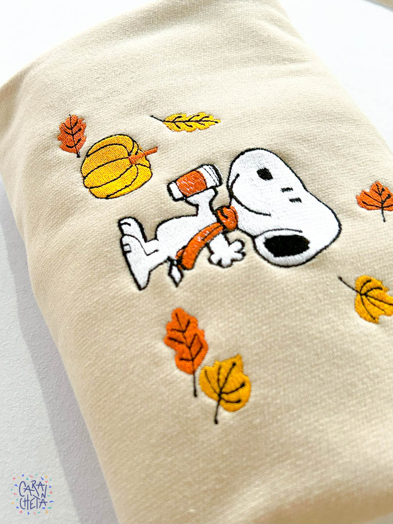 Snoopy otoño