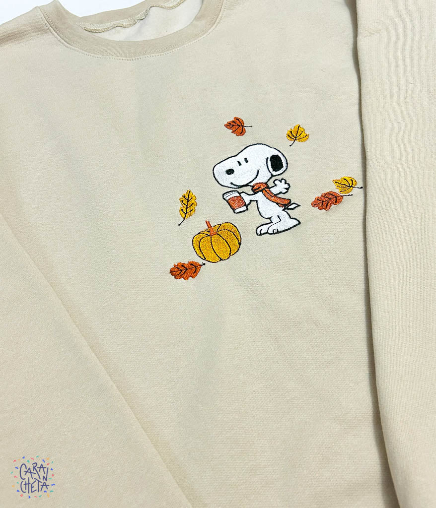 Snoopy otoño